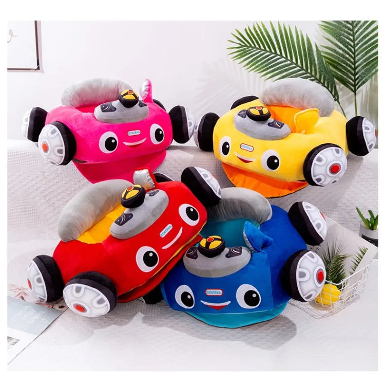 CARTOON CAR FLOOR SEAT RED