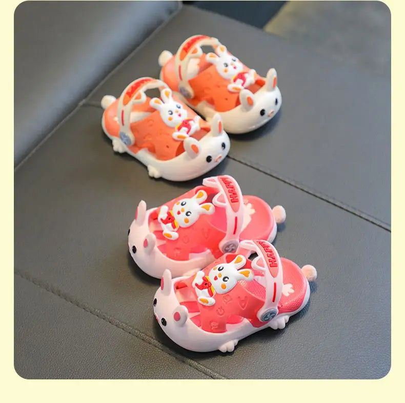 Rabbit Crocs Slippers