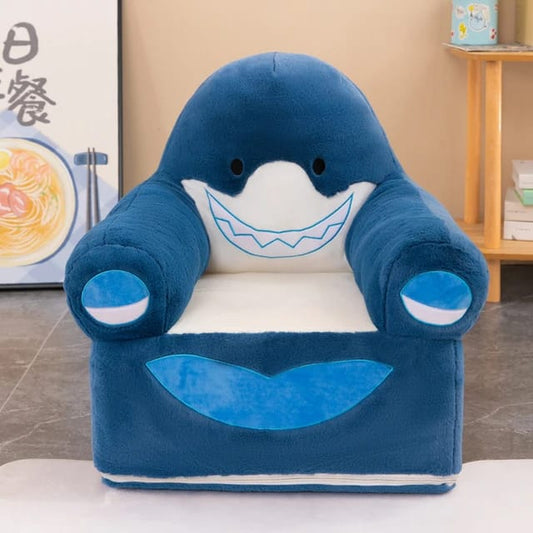 SHARK CARTOON SOFA BLUE