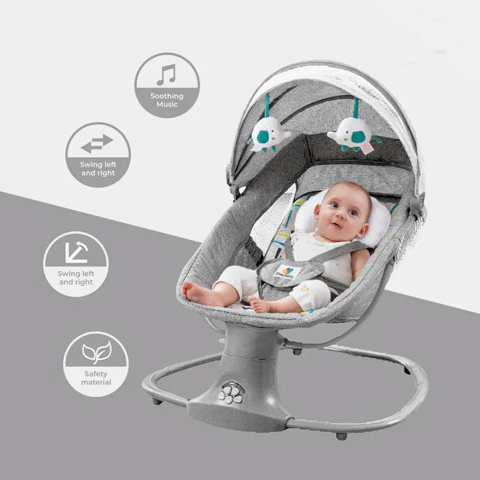 MASTELA 3-IN-1 ELECTRIC SWING -GREY