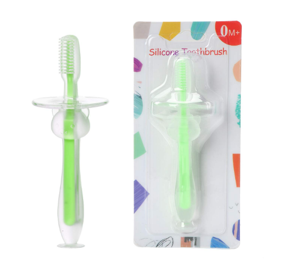 Soft and Safe Silicone Teething Toothbrush