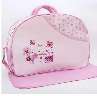 Comfortable D-Shaped Mother Bag for Easy Carrying, Ideal for Babies