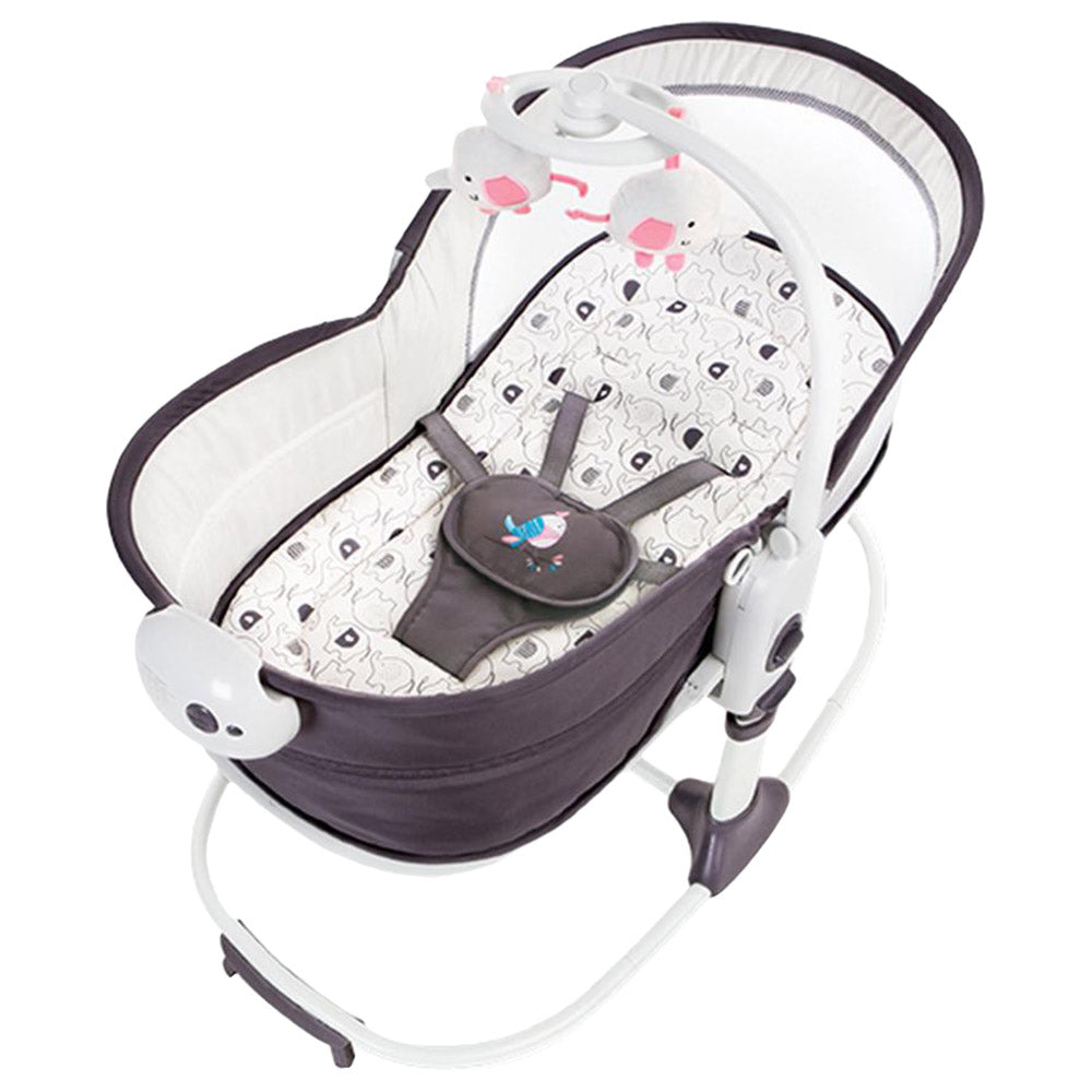 ROCKING CRADLE 6 IN 1. COLOR BROWN MASTELA