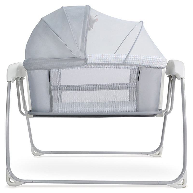 MASTELA - BABY ELECTRIC BED SWING BASSINET - FOG GREY