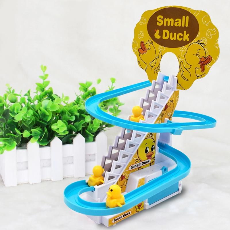 DUCK SLIDES & CLIMBS TOY TRACK SET