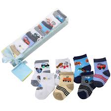 Week of Joy Pack Mix Baby Socks Gift Set (7 Pairs)