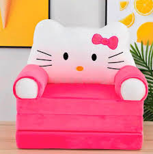 3 LAYER SOFA COMBED KIDS FOLDING SOFA HELLO KITTY