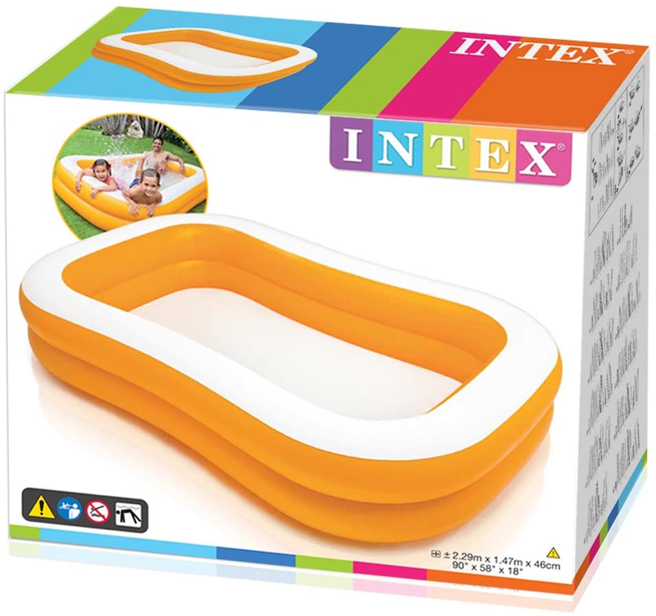 INTEX Mandarin Swim Center Family 90" x 60" x 19"