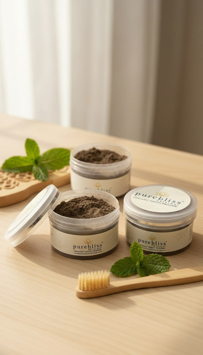 Purebliss Organic tooth powder Pack of Two