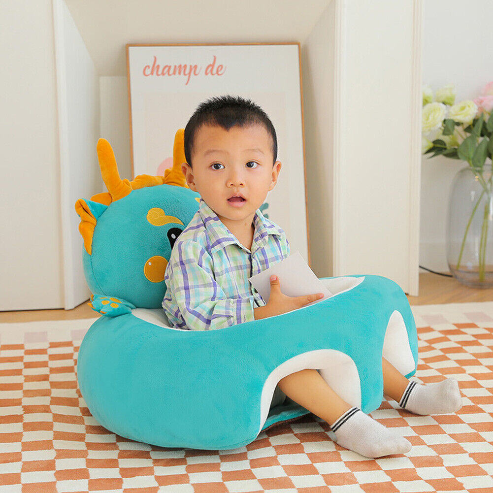 CARTOON BABY FLOOR SEAT FOR TODDLERS (DINOSAUR)