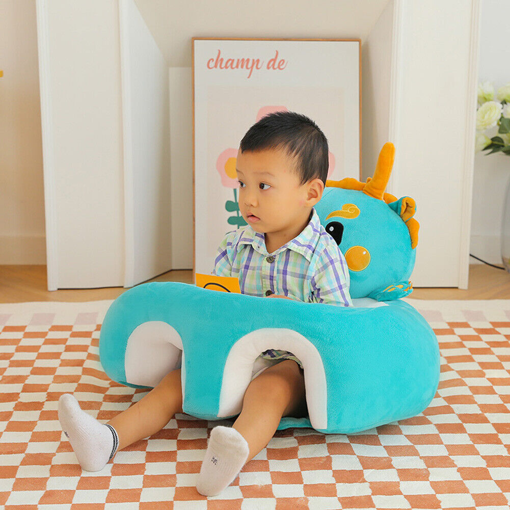 CARTOON BABY FLOOR SEAT FOR TODDLERS (DINOSAUR)